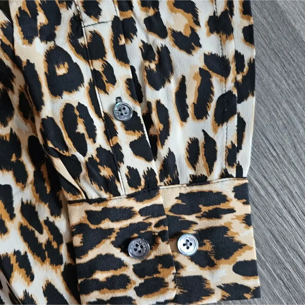 NWT Equipment Slim Signature Silk Shirt